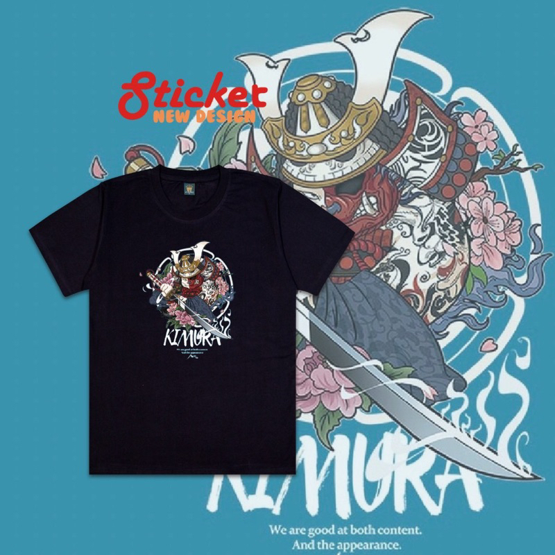 【現貨】貓大人6 貓武士｜日系萌寵短袖T恤 創意武士上衣 浮世繪貓咪 帥氣短T