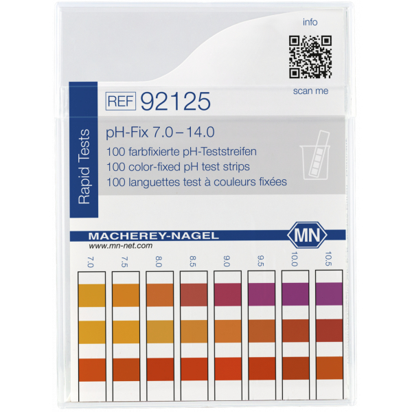 【型號：92125】德國pH-Fix高精度試紙 pH7~14  〈手工皂試紙〉