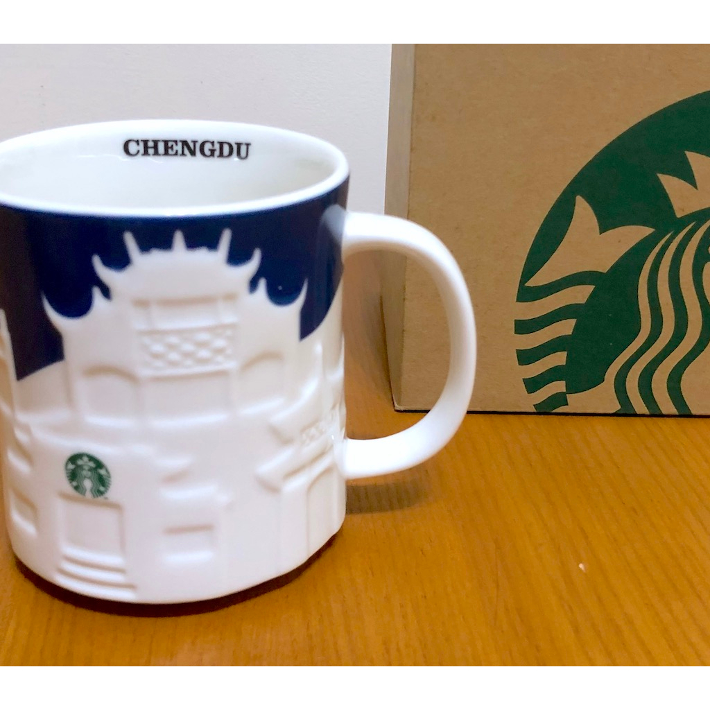 星巴克 STARBUCKS 中國 成都 CHENGDU 城市杯 馬克杯 2013年 473ml