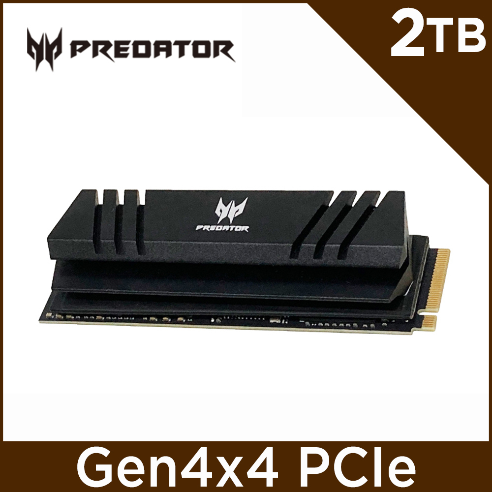 Acer Predator GM7000 2TB m.2 SSD Ps5首選(含散熱片)