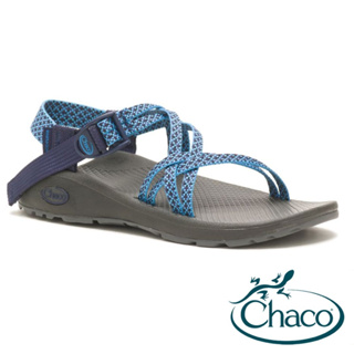 【Chaco 美國】女越野舒壓運動涼鞋-雙織標準款 ZLW03『翠藍』