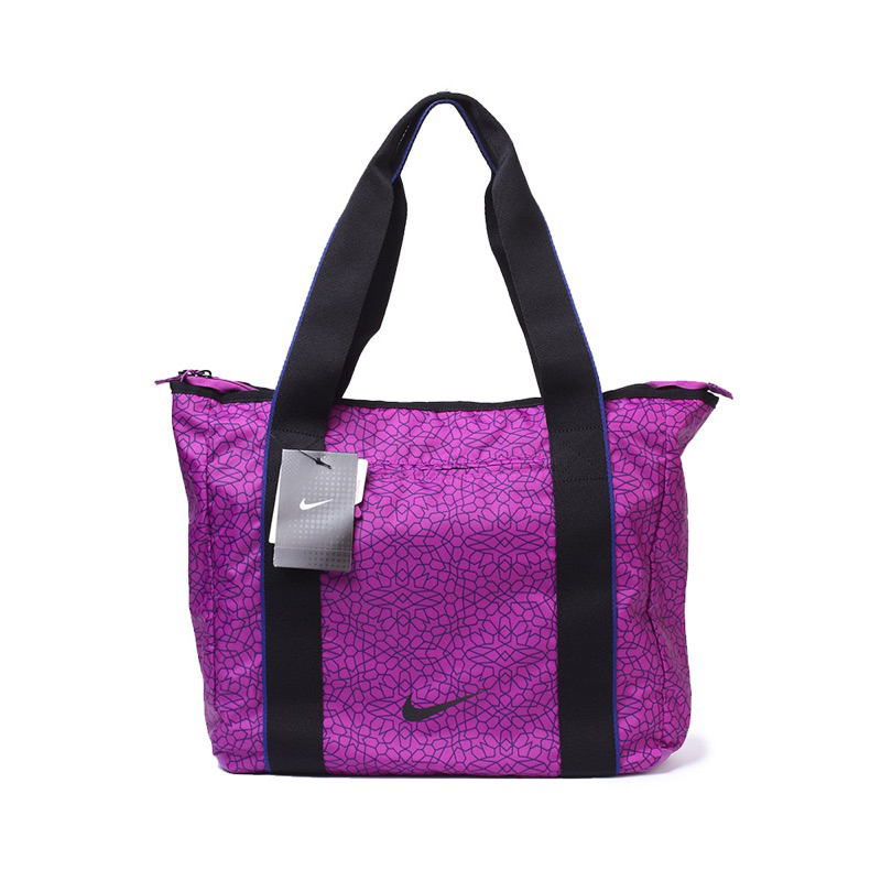 Nike 肩背包 手提袋 購物袋 防潑水拉鍊單肩包 托特包BA4658-547