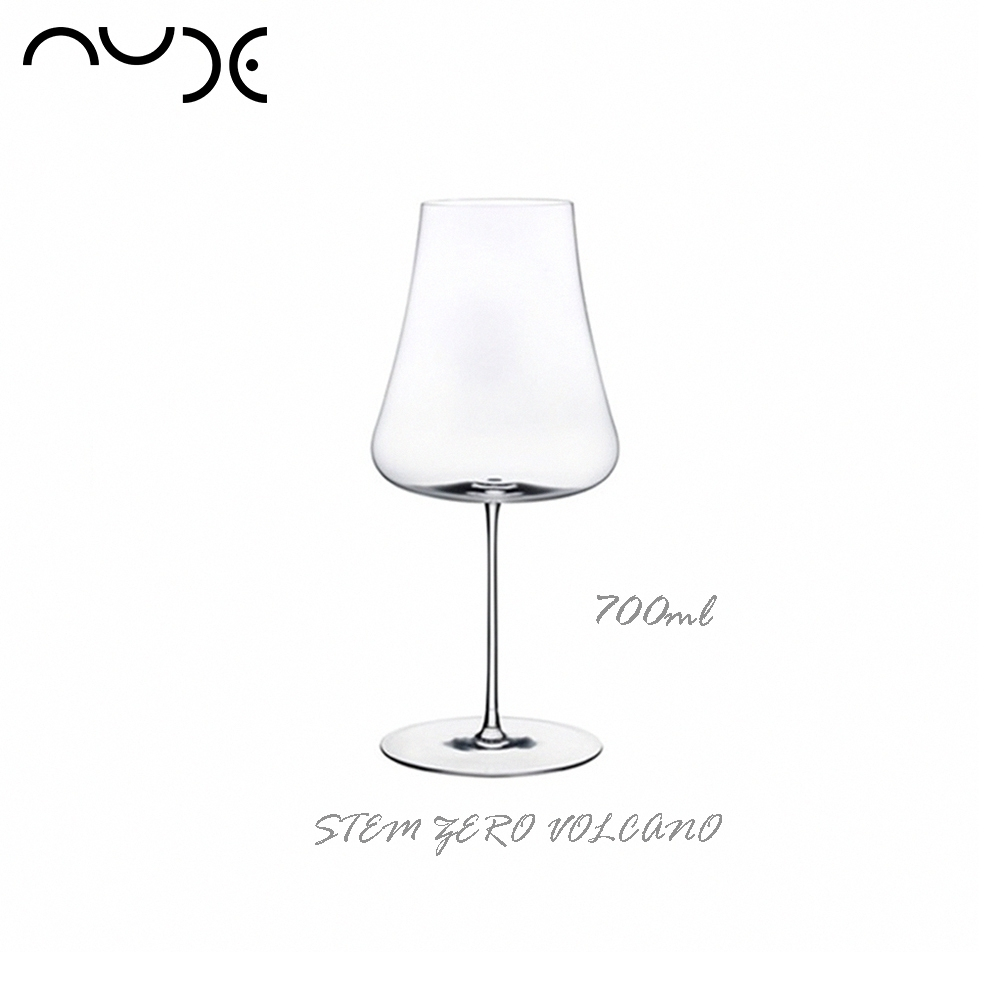 【NUDE】Stem Zero Volcano 零度系列-火山 白葡萄酒杯2入組 高腳杯 700mL 手工杯 水晶玻璃