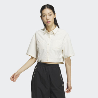 ADIDAS 短袖上衣 OD SHIRT SS 女 IK8607 白