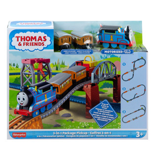 Mattel 湯瑪士小火車電動三合一組合 Thomas 正版 美泰兒