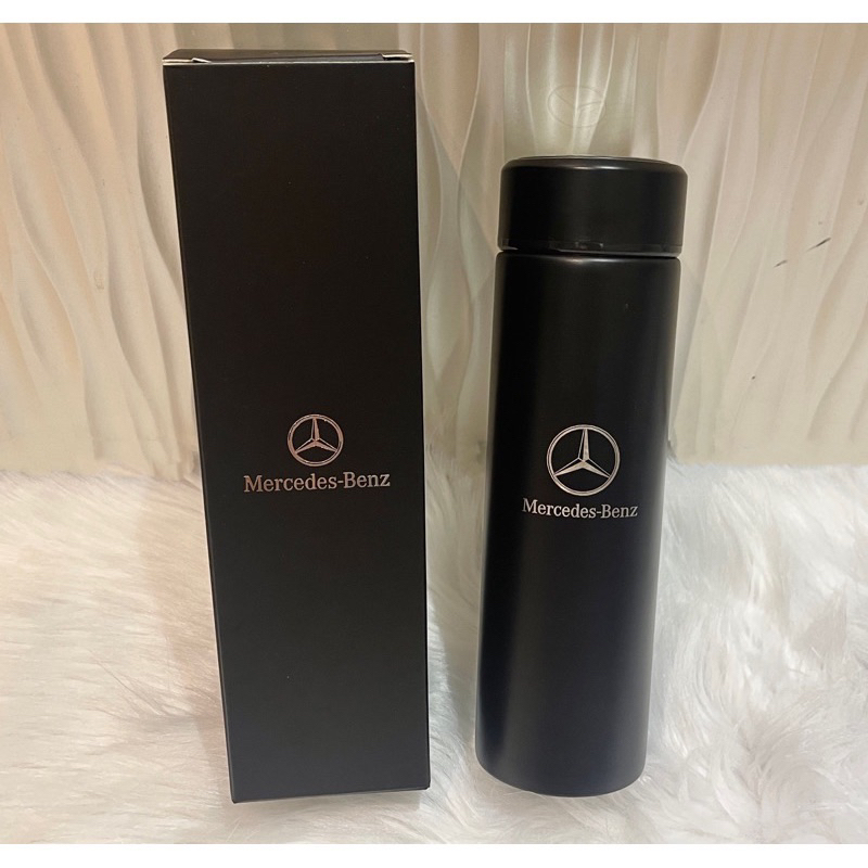 全新 盒裝 Mercedes Benz 賓士 304不銹鋼 輕量 保溫瓶 隨身瓶 保溫杯 茶壺