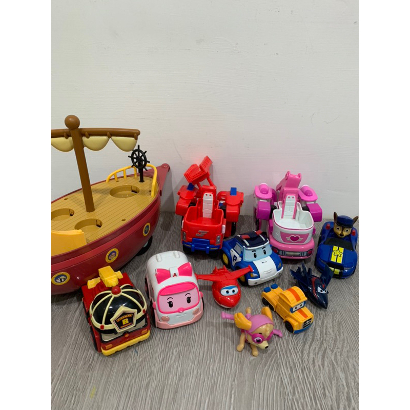 POLI波力 救援小英雄玩具車系列整組