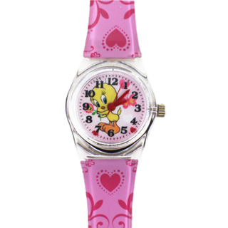 卡漫城 - Tweety 卡通錶 ㊣版 崔蒂 小黃鳥 金絲雀 手錶 兒童錶 卡通錶 女錶 膠錶 台灣製