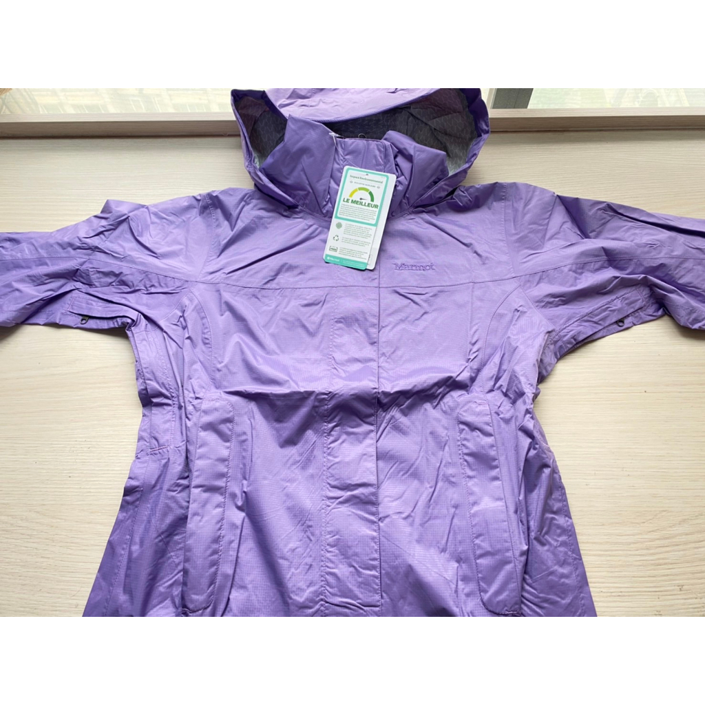 Marmot 土撥鼠 PreCip Eco Jacket 防水外套 女款 Paisley Purple紫色