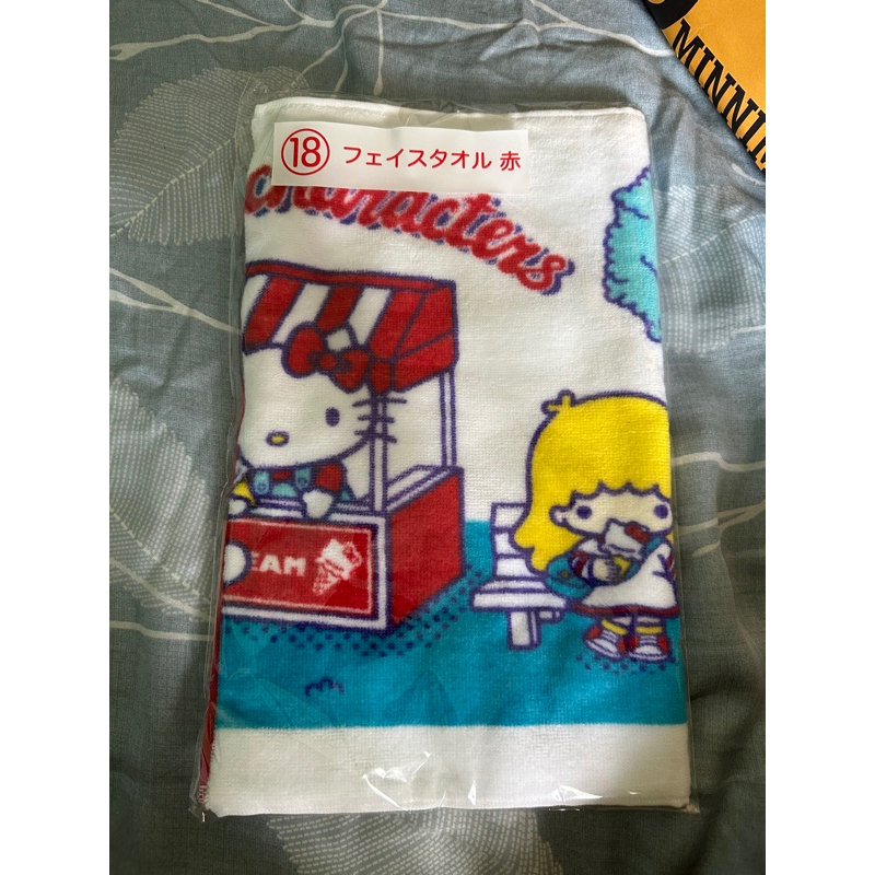 🔥三麗鷗群星大賞一番賞 18賞 hello kitty 大耳狗 人魚漢頓 庫洛米 毛巾
