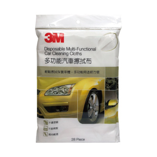 3M PN-1013N多功能汽車擦拭布20x30cm(28片裝)【真便宜】