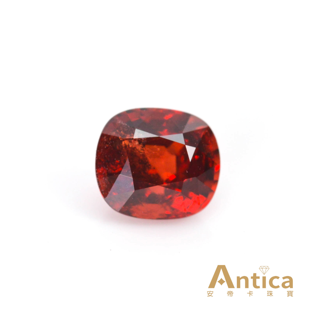 [ANTICA] 尖晶石 1.54克拉 紅色 方枕 緬甸 天然無燒 Spinel 非絕地武士尖晶石（經理推薦）安帝卡珠寶