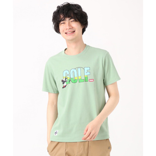CHUMS CHUMS Golf Club T-Shirt 男女 短袖上衣 羅勒綠 CH012195M102