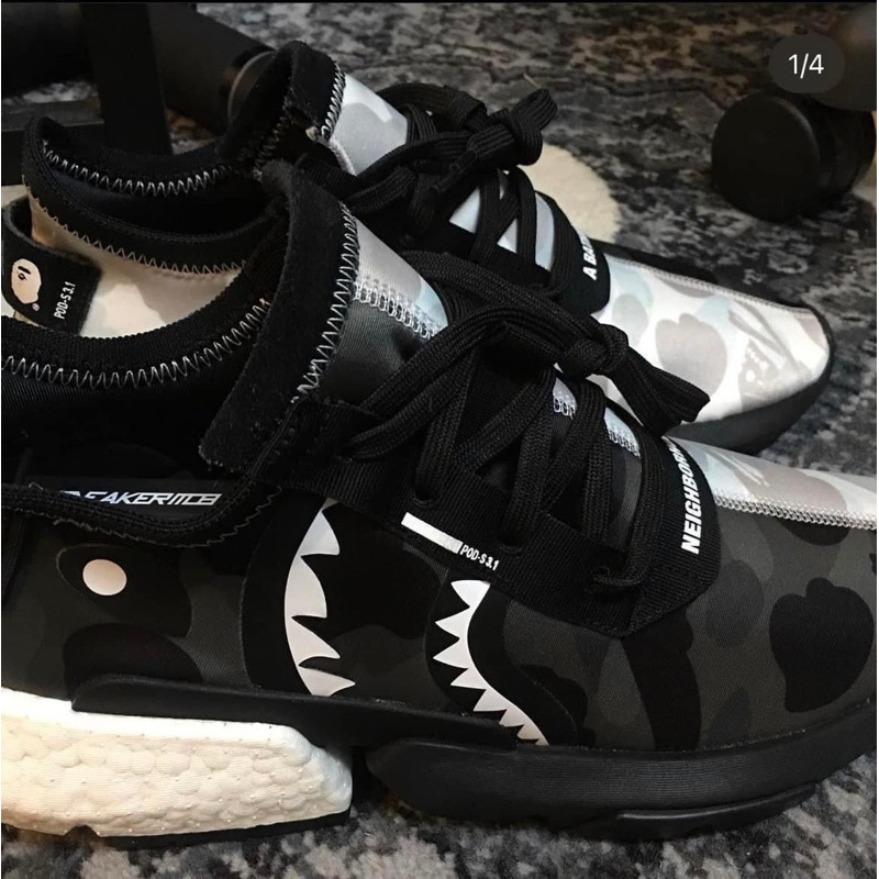 Adidas X Bape X Nbhd Pod 3.1