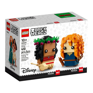【積木樂園】樂高 LEGO 40621 BrickHeadz 莫娜與梅莉達 Moana & Merida