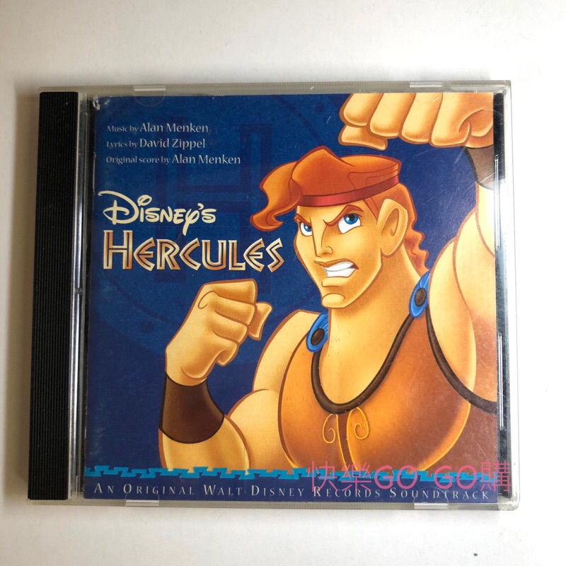迪士尼大力士HERCULES電影原聲帶CD(二手)