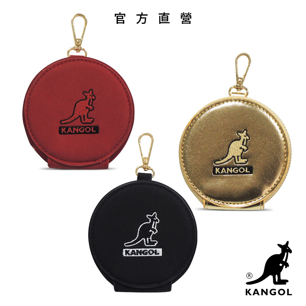 【KANGOL】 復古吊飾小圓包/零錢包-任選 61251
