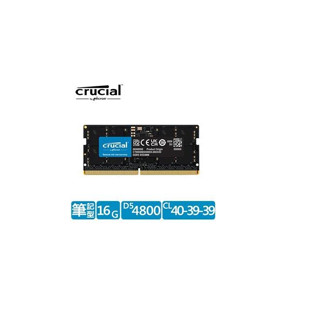 全新品 美光 Crucial NB-DDR5 4800/ 16G 筆記型RAM
