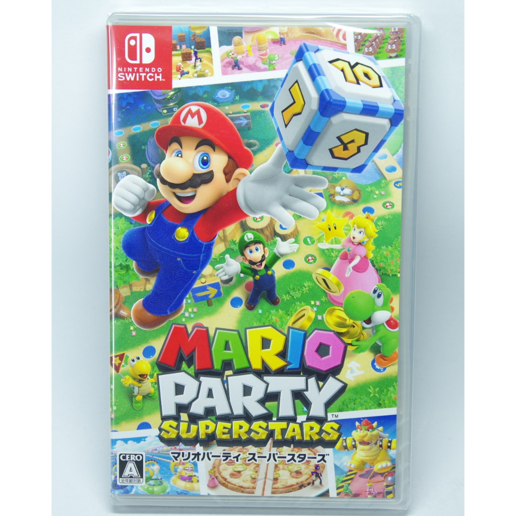 &lt;譜蕾兒電玩&gt;(全新) NS 瑪利歐派對 超級巨星 中文版 Mario Party Superstars
