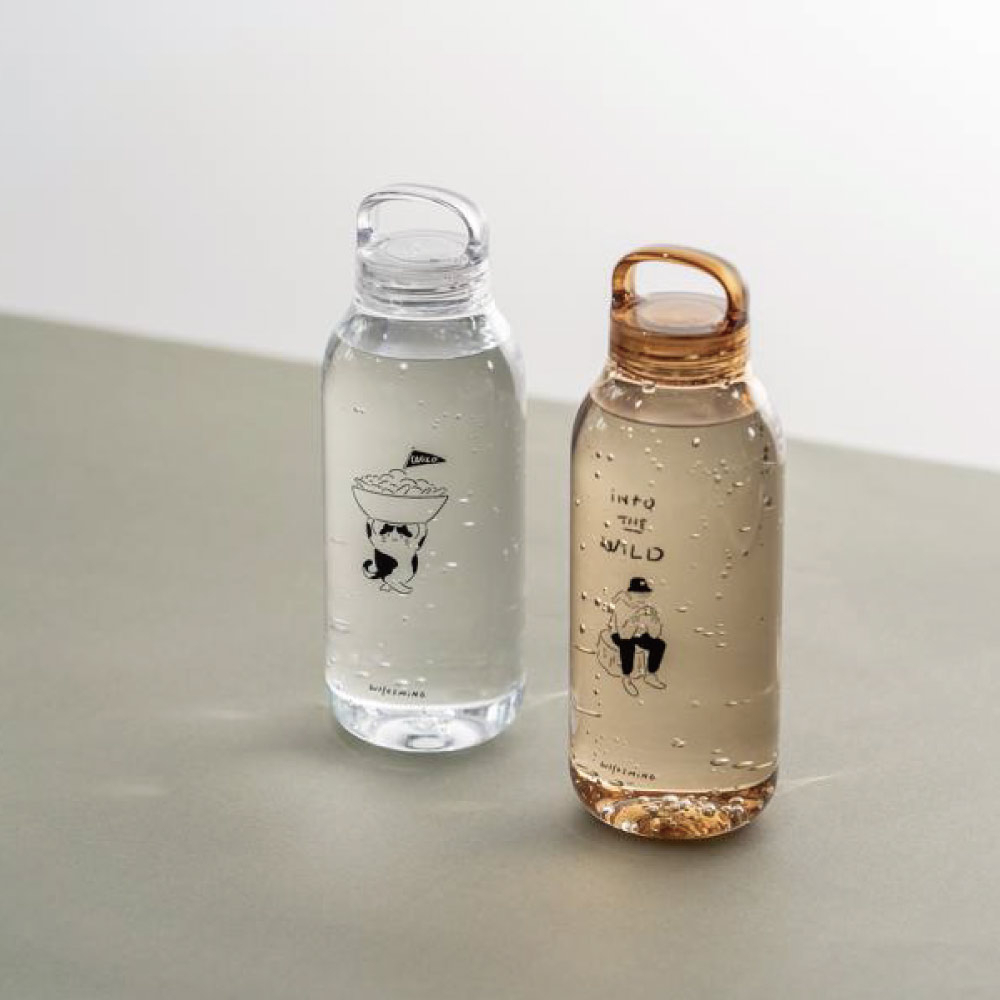 【日本KINTO】WHOSMiNG聯名WATER BOTTLE輕水瓶500ml-共2色《WUZ屋子》夏日 冷水瓶