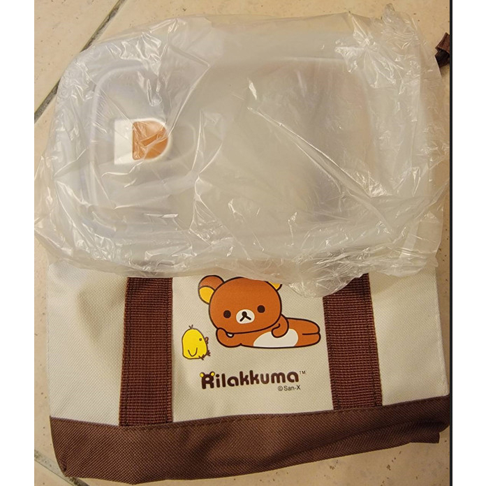 Rilakkuma拉拉熊保溫袋+保鮮盒