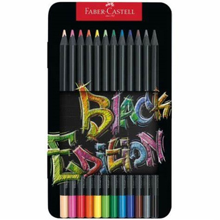 輝柏 FABER-CASTELL 黑旋風極軟油性色鉛筆Black Edition 12色/24色/36色