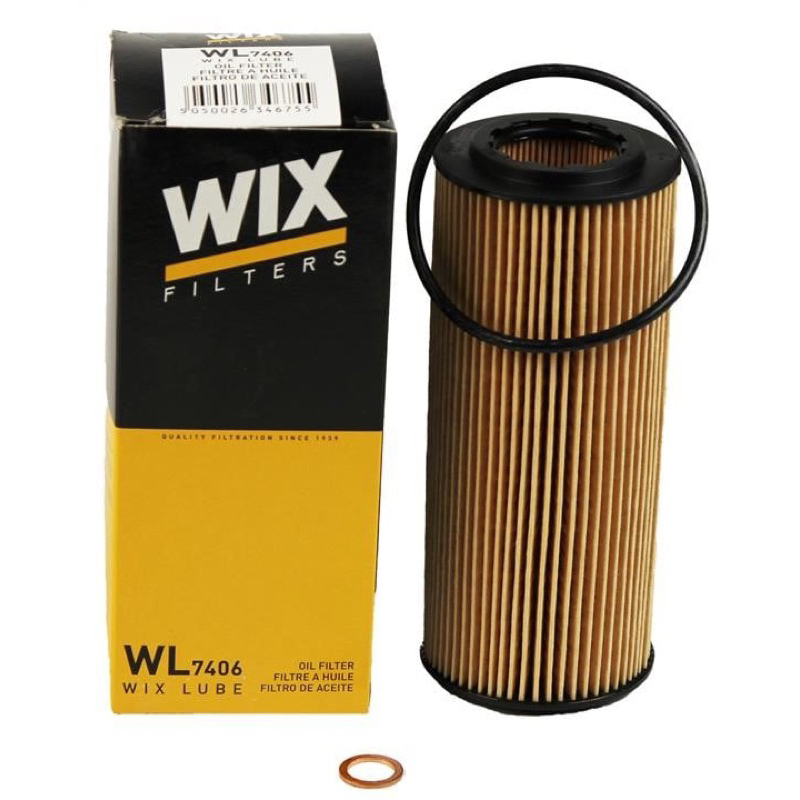 WIX 機油芯 WL7406 BMW M57引擎 E46 E90 E60 E61 E65 E66 E83 E53 E70