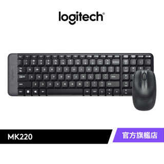 Logitech 羅技 MK220 無線鍵盤滑鼠組 鍵鼠組