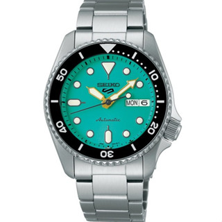 SEIKO 5 Sports 精工 蒂芬妮綠機械錶 SRPK33K1/4R36-14B0G (SK034)