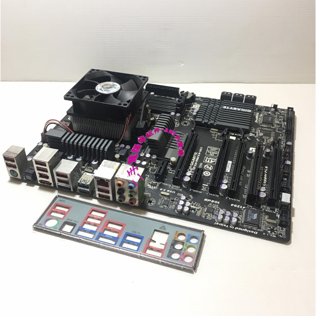 【合售】AMD FX-8350八核心處理器 + 技嘉GA-990FXA-UD3 (rev1.0)主機板