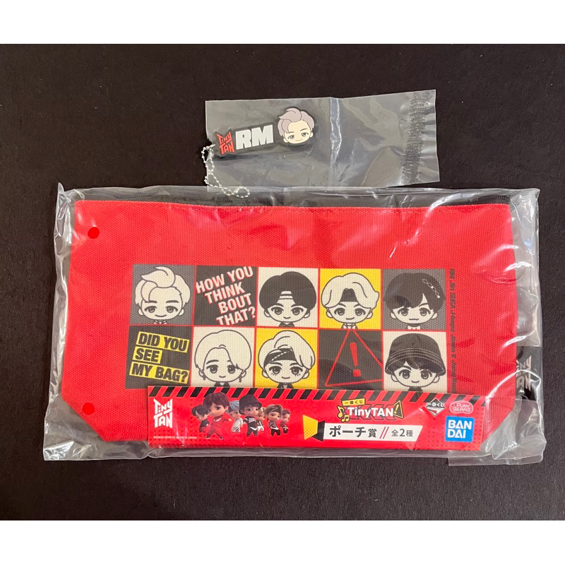 一番賞 TinyTAN BTS 化妝包 收納袋 收納包 防彈少年團 MIC DROP