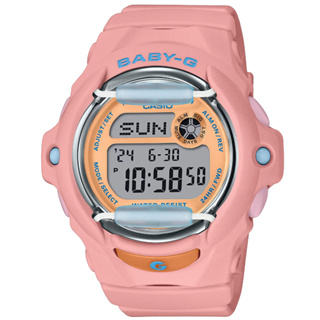 【CASIO】卡西歐 Baby-G 電子運動錶-珊瑚粉紅 BG-169PB-4 台灣卡西歐保固一年