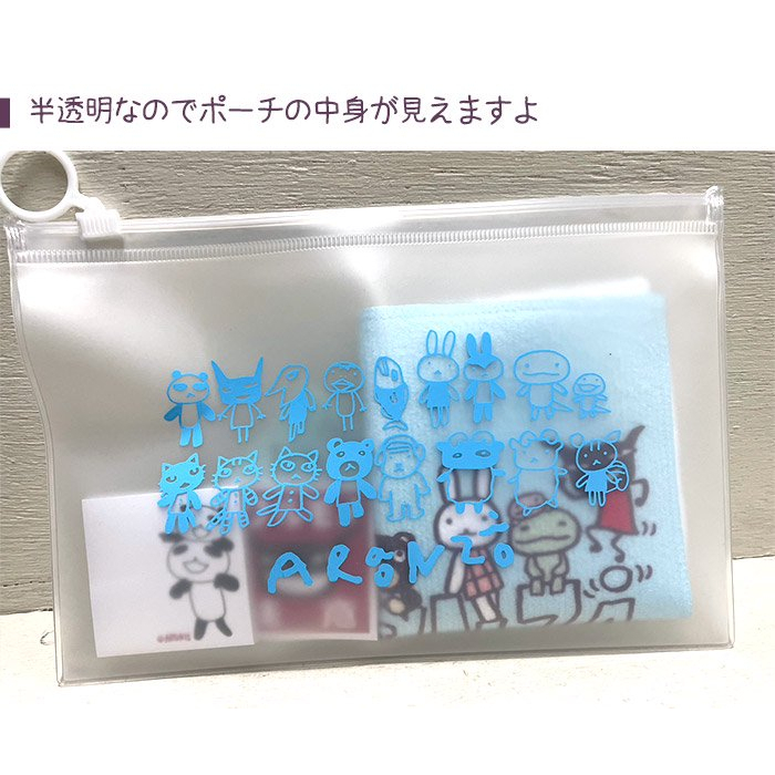 阿朗基 aranziaronzo 日本製🇯🇵 EVA半透明 筆袋 化妝包