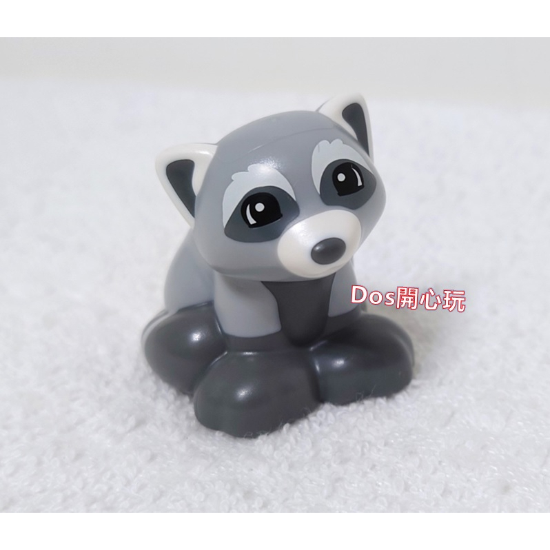 【Duplo 得寶】動物 浣熊 熊，LEGO 大顆粒