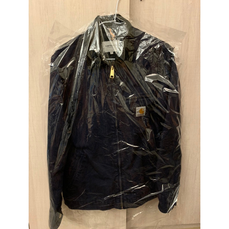 Carhartt WIP detroit lined jacket in navy S號 8.5成新