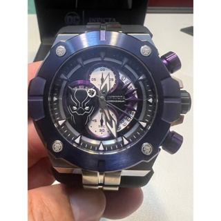 英威塔INVICTA 漫威系列黑豹石英錶
