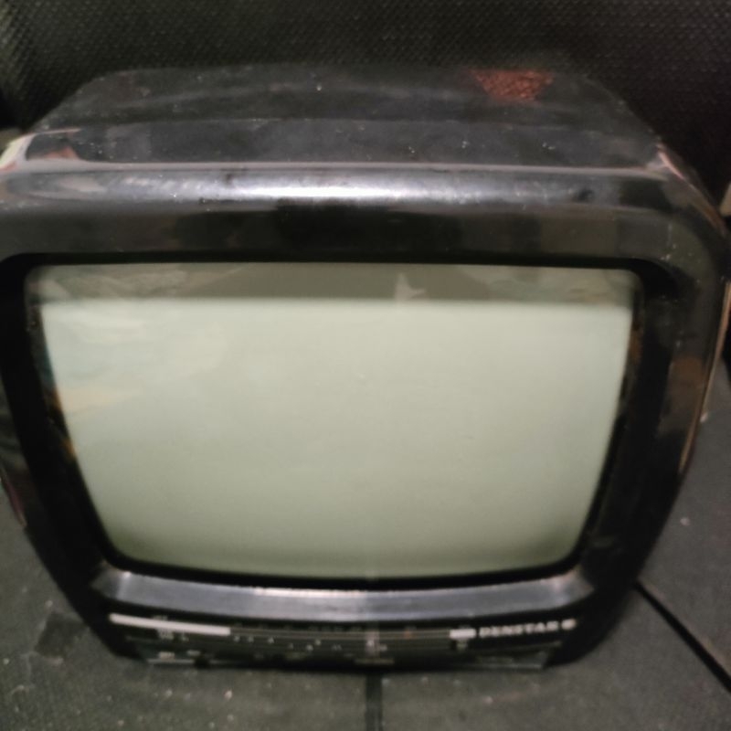 古董電視 黑白電視 早期電視 功能正常 迷你電視 1990s