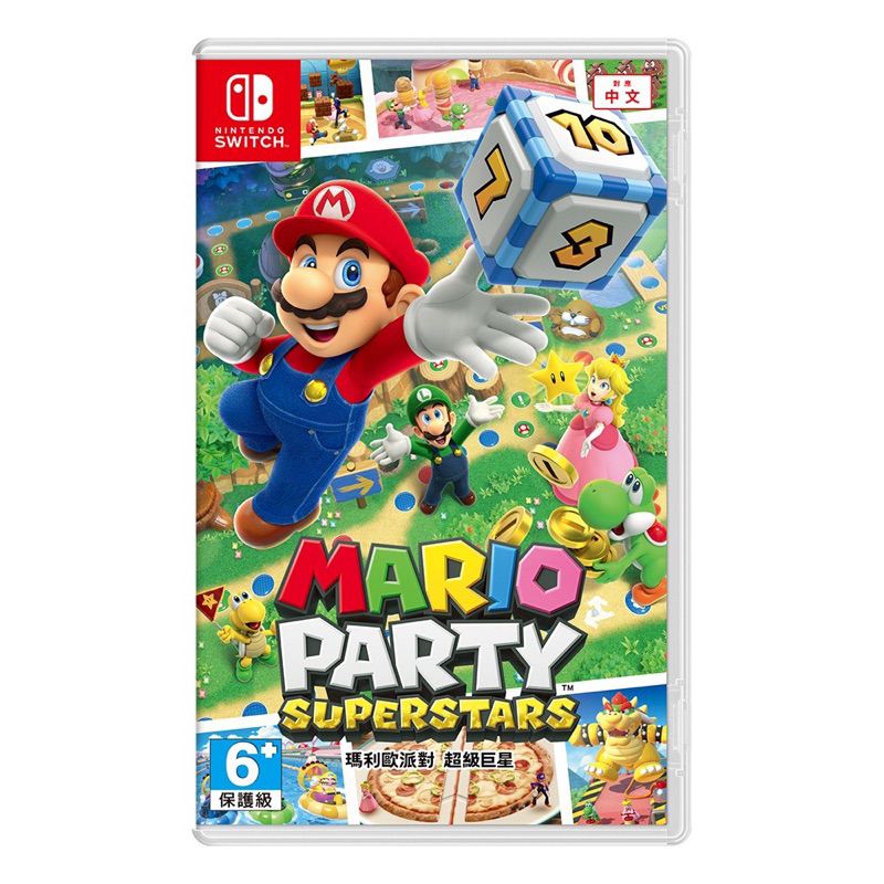 任天堂 switch 二手遊戲片 Mario Party  Superstars 瑪利歐派對 超級巨星