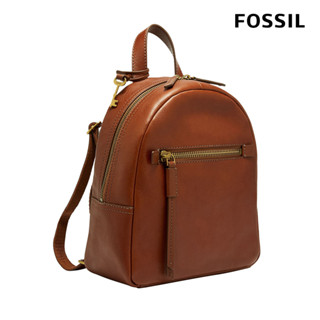 【FOSSIL 官方旗艦館】Megan 真皮小後揹包-咖啡色 SHB3088210