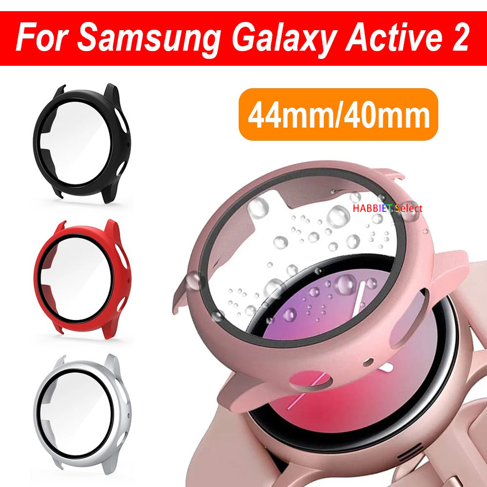三星Galaxy Watch Active 2 一體殼 殼 保護殼 Active2 40mm 44mm PC+鋼化玻璃