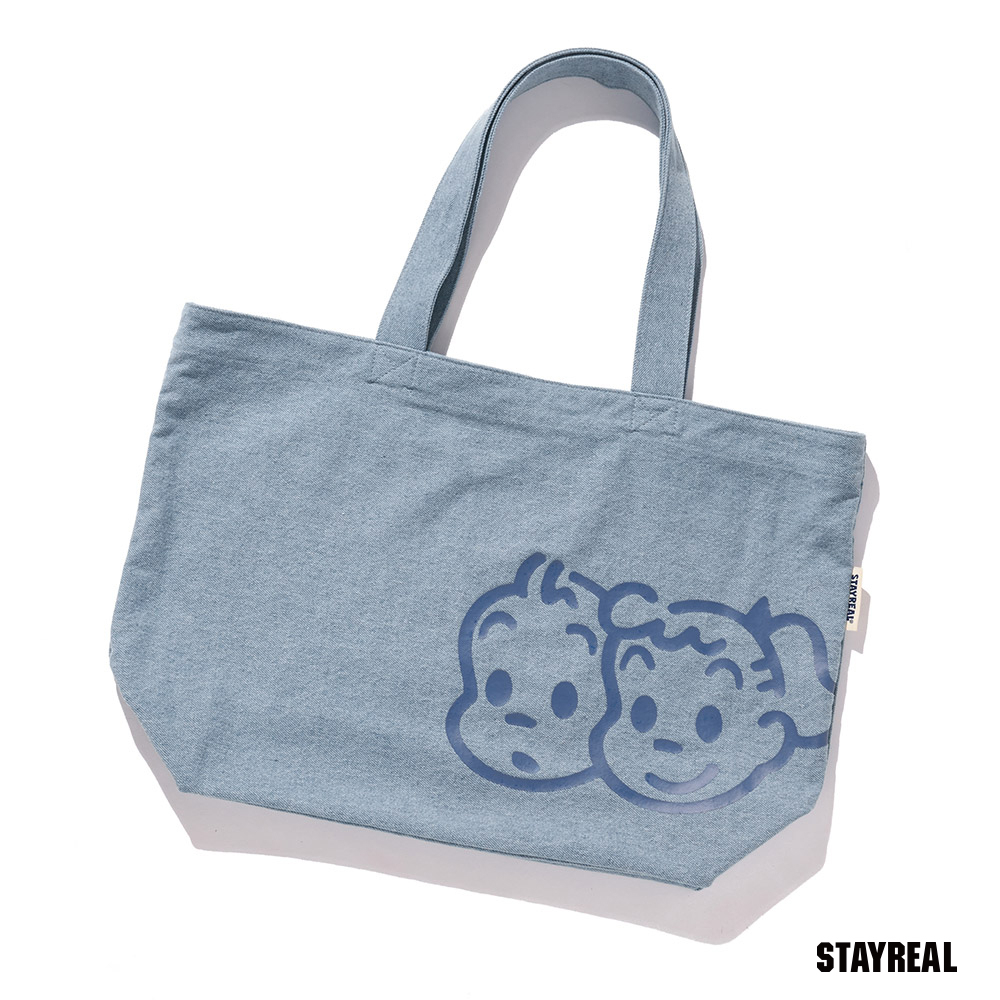 STAYREAL x OSAMU GOODS 原田治丹寧托特包