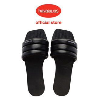 Havaianas 哈瓦仕 拖鞋 方形 流行時尚 黑 YOU MILAN 4148312-0090W