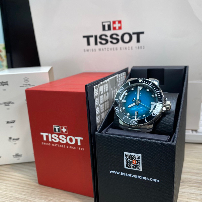 公司貨TISSOT天梭錶Seastar 2000海星 公司貨 男錶
