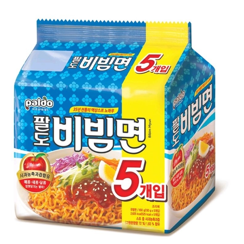 預購🇰🇷韓國 Paldo 八道 韓式香辣冷拌麵 5包/袋 韓國代購