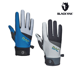 【BLACKYAK】ALPINE PRISM手套(藍/淺卡其)-觸控/防滑/透氣|CB1NAN01|2BYGVS3901
