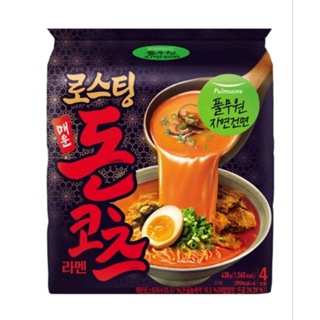 預購🇰🇷韓國 Pulmuone 香辣豬骨風味拉麵 4包/袋 韓國代購