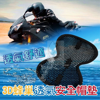 現貨 3D蜂巢透氣安全帽墊 需要"3D蜂巢透氣安全帽墊" 立體中空的設計，40個/cm的支撐點，絕對讓你舒適、透氣！