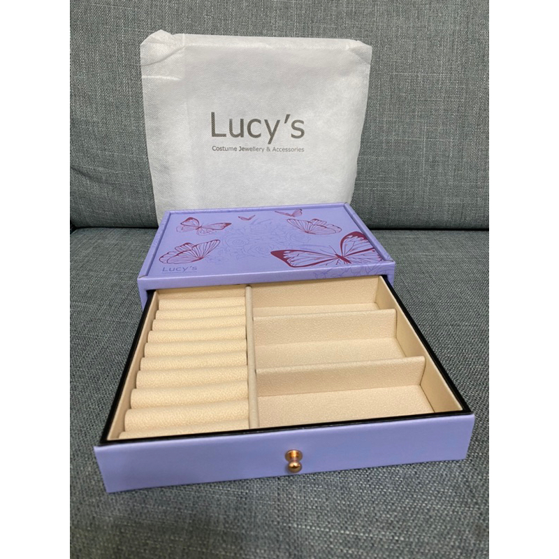 Lucy’s 2023抽屜飾品盒-紫色