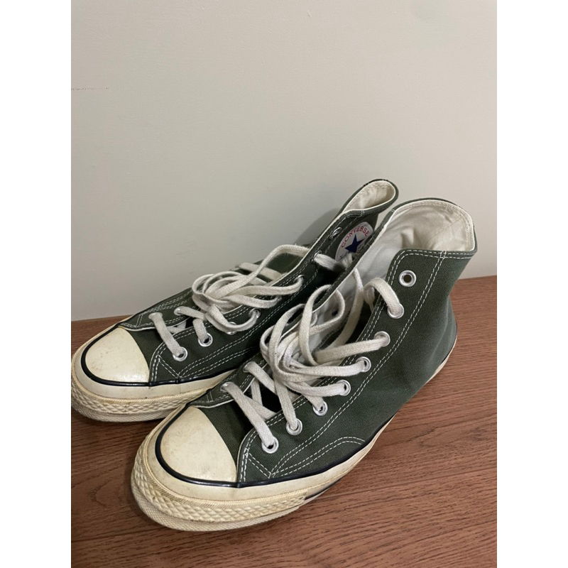 二手 Converse 1970墨綠高筒