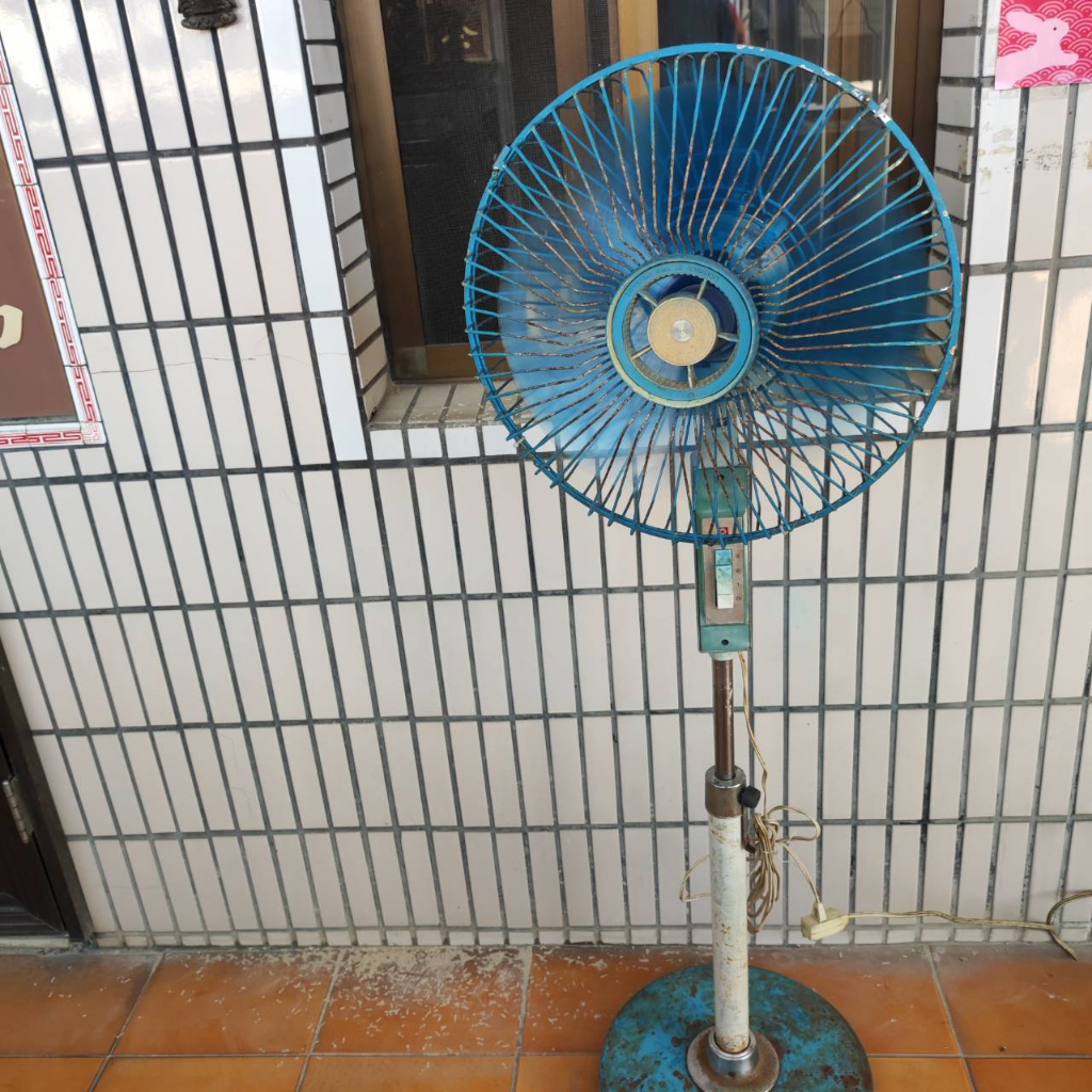 (台灣製造) 復古 傳統 大同14吋 電風立扇 電風扇